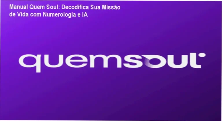 Manual Quem Soul por dentro: Como a IA e a numerologia criam seu guia de alma