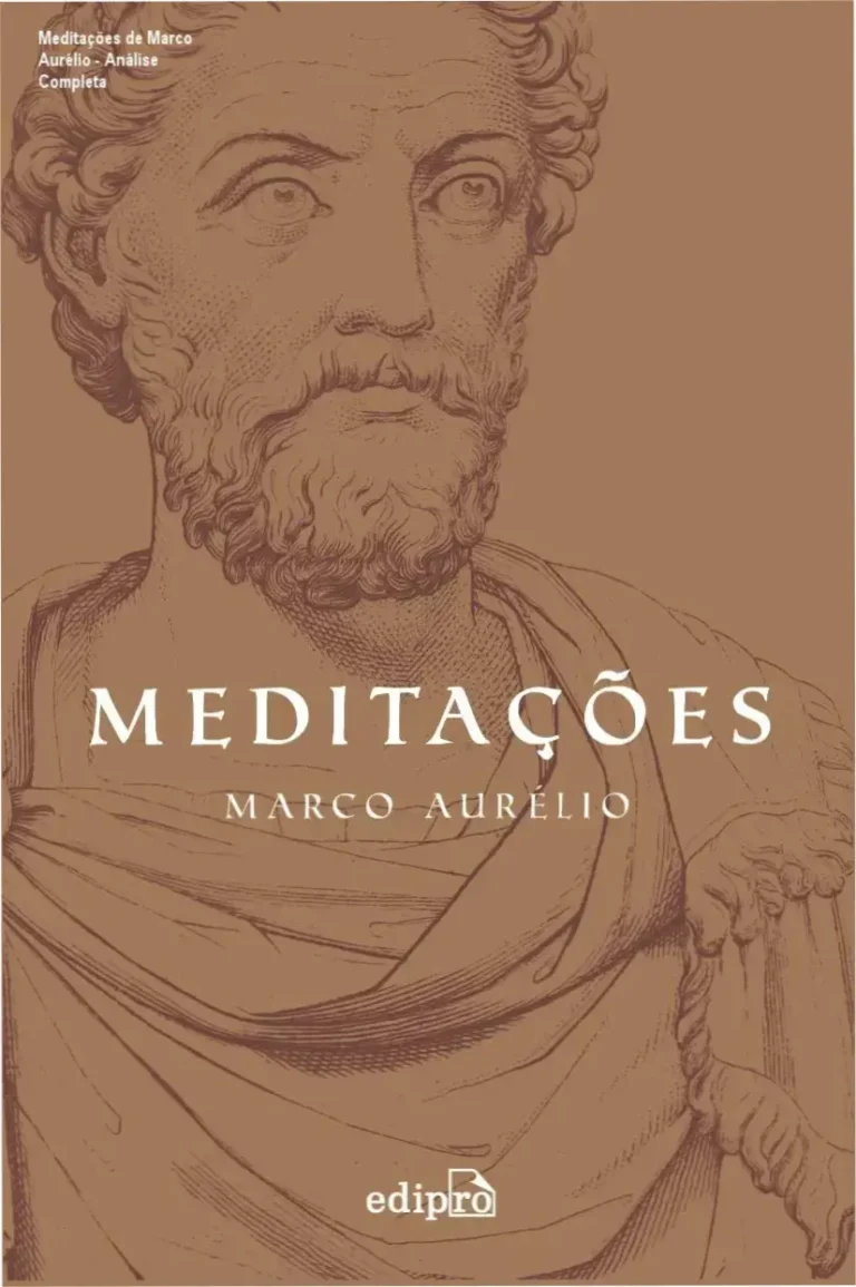 Livro Meditações de Marco Aurélio da Coleção Grandes Mestres do Estoicismo
