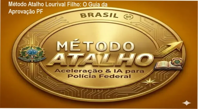 Interface e bastidores do Método Atalho de Lourival Filho para Agente da Polícia Federal