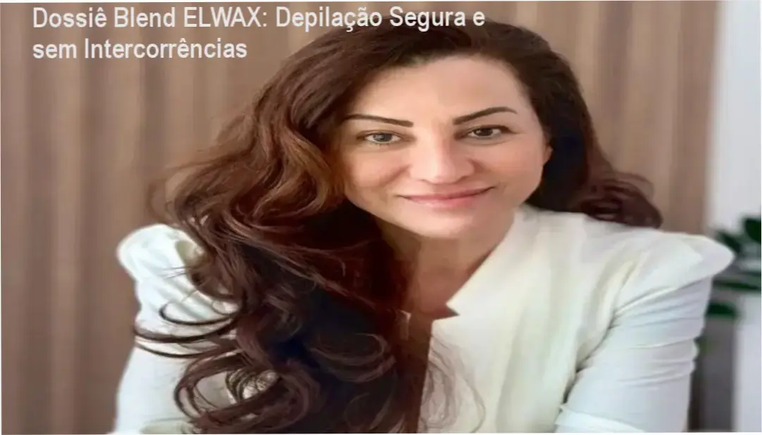 Profissional aplicando técnica de depilação com cera elástica utilizando o método Blend ELWAX