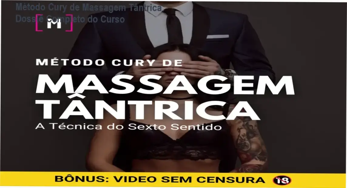 Visão interna da plataforma de estudos do Método Cury de Massagem Tântrica de Elias Cury