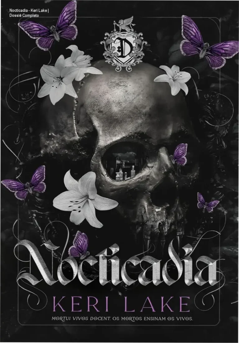 Capa do eBook Nocticadia de Keri Lake com atmosfera dark gótica