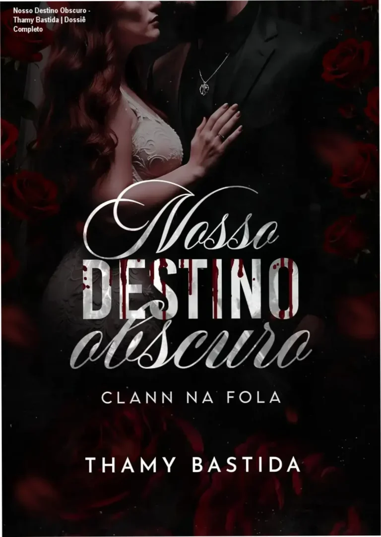 Capa do ebook Nosso Destino Obscuro de Thamy Bastida, romance de máfia irlandesa com temática age gap.