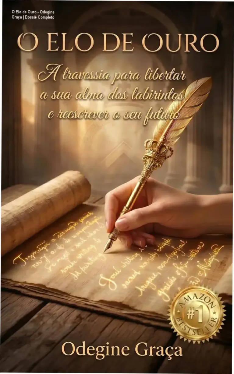 Capa do eBook O Elo de Ouro de Odegine Graça sobre psicologia analítica e escrita expressiva