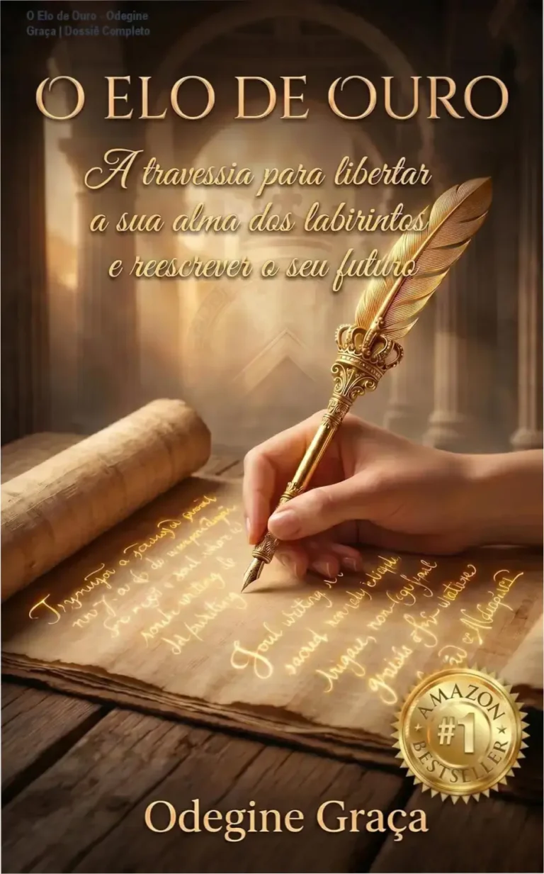 Capa do ebook O Elo de Ouro de Odegine Graça sobre psicologia analítica e escrita expressiva