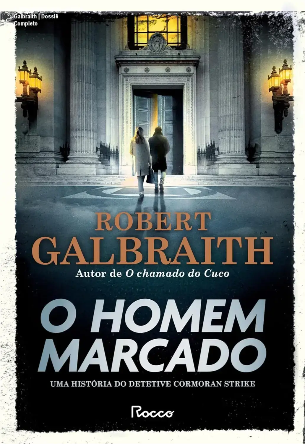 Capa do livro O Homem Marcado de Robert Galbraith em formato digital