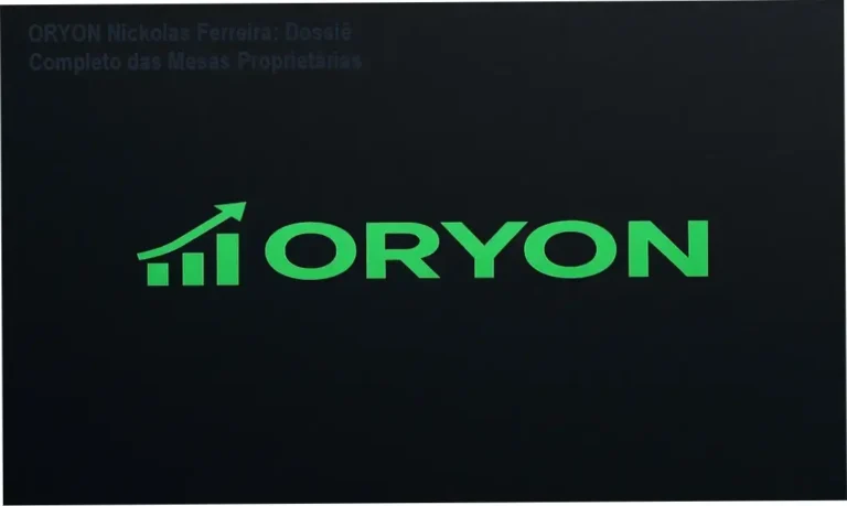 Interface de operações e bastidores do treinamento ORYON de Nickolas Ferreira