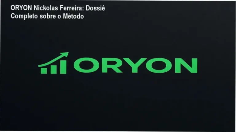 Visão interna do método ORYON de Nickolas Ferreira aplicado ao trading