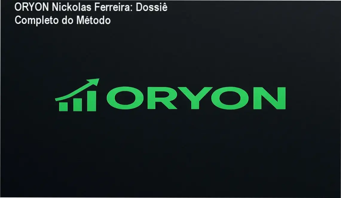 Interface de operações e bastidores do método ORYON de Nickolas Ferreira
