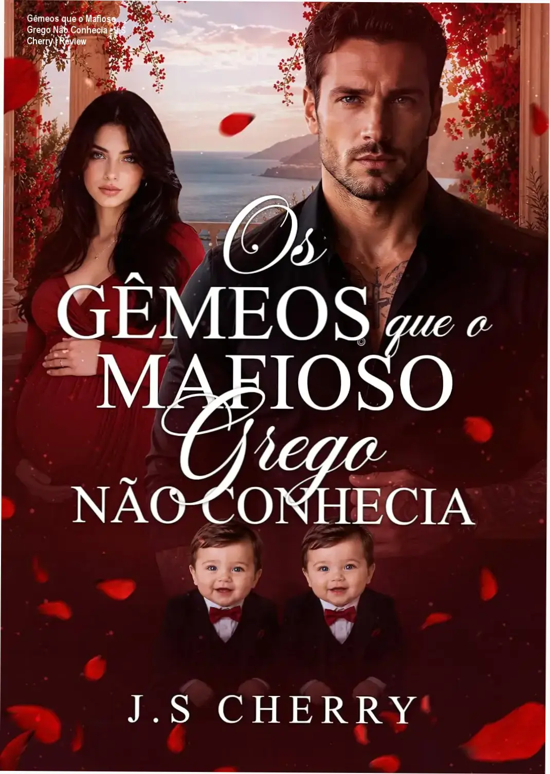 Capa do ebook Os Gêmeos que o Mafioso Grego Não Conhecia de J.S Cherry