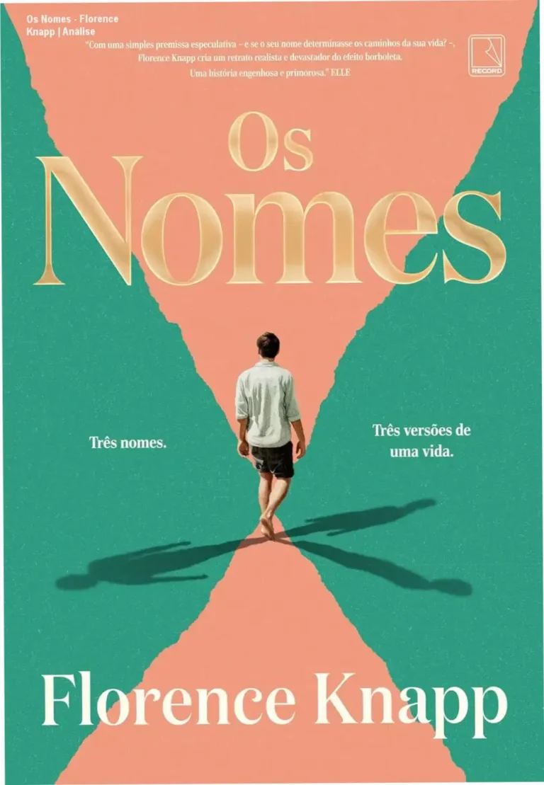 Capa do ebook Os Nomes de Florence Knapp sobre escolhas e destinos alternativos