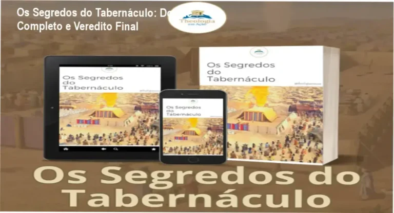 Representação detalhada do Tabernáculo bíblico para estudo teológico
