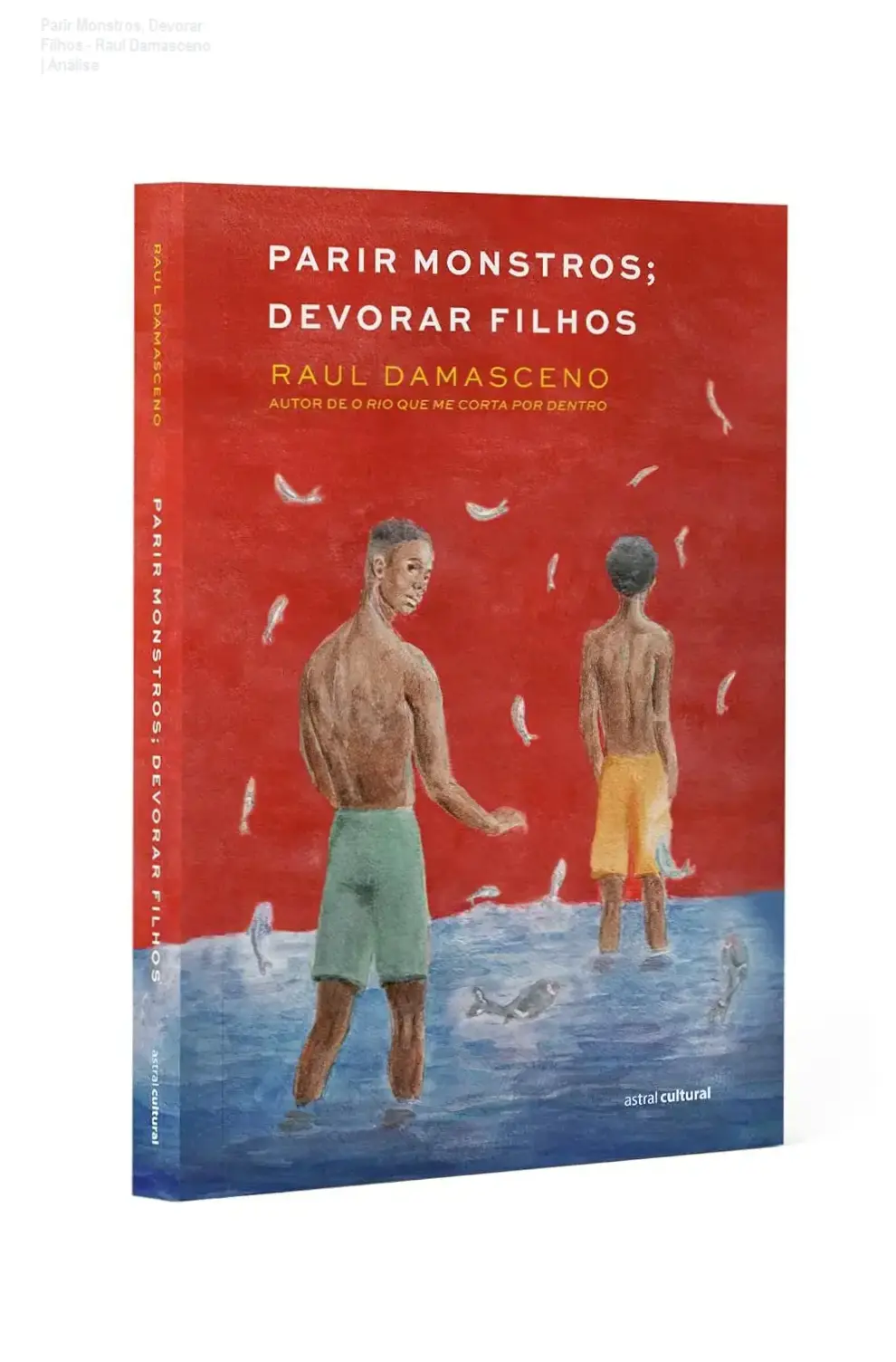 Capa do livro Parir Monstros, Devorar Filhos de Raul Damasceno em formato digital