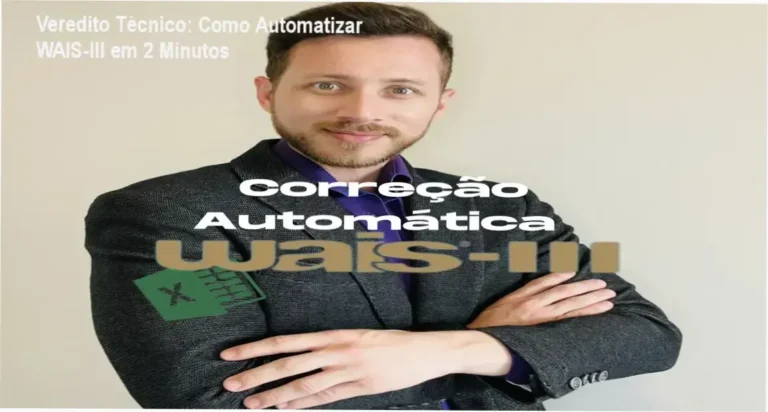 Planilha de Correção Automática do WAIS-III – Caio Moura, psicólogo e neuropsicólogo