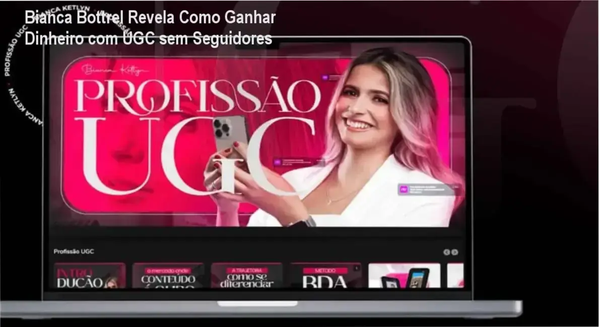 Bianca Bottrel Profissão UGC Bastidores e Funcionamento do Curso