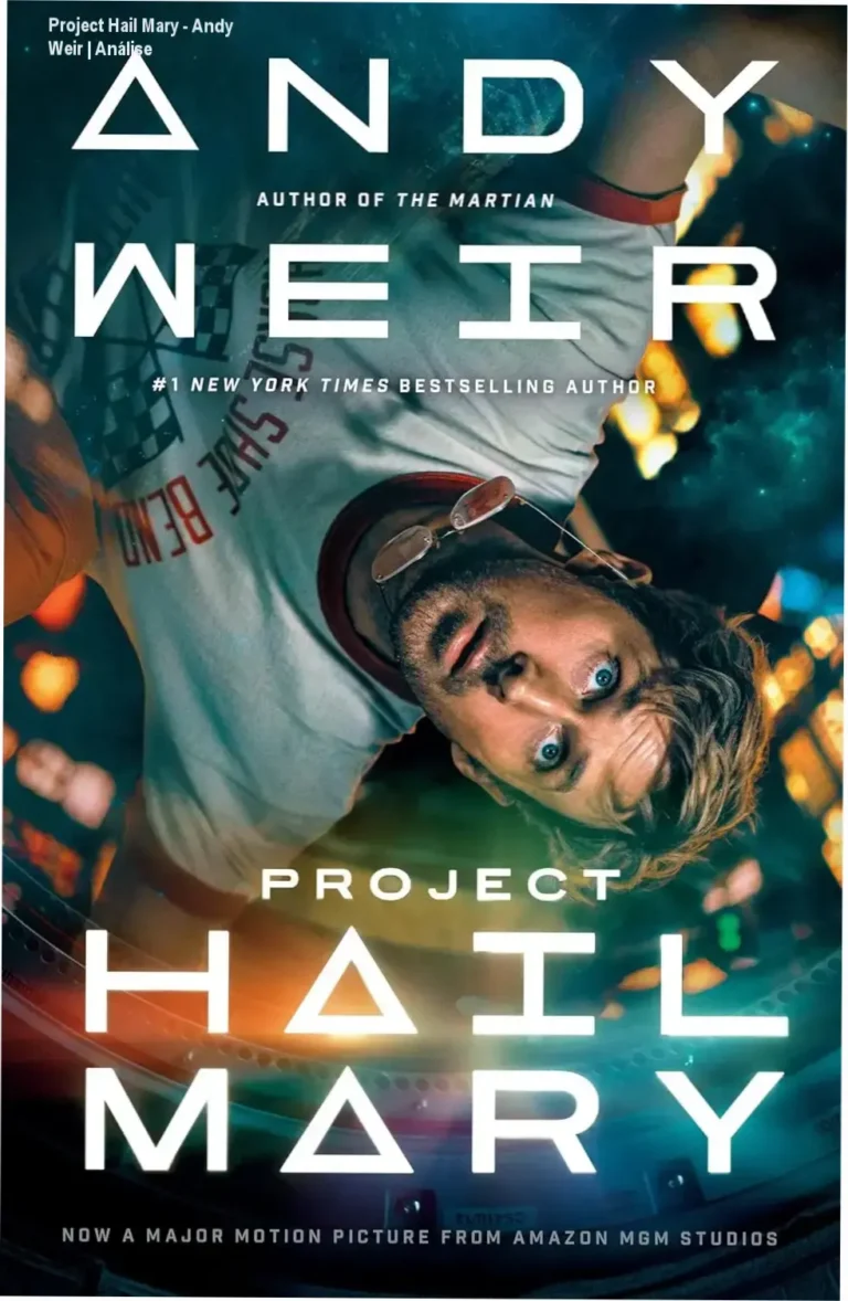 Capa do ebook Project Hail Mary de Andy Weir edição inglesa Kindle