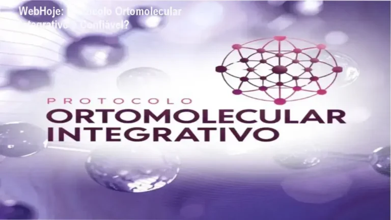 Interface e bastidores do curso Protocolo Ortomolecular Integrativo da WebHoje Cursos Online