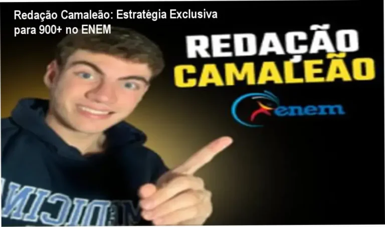 Redação Camaleão por Lucio Jacobelli | Dossiê Técnico - Estratégia Enem