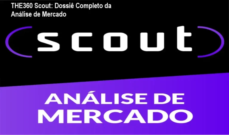 Interface do curso Scout da THE360 revelando bastidores da análise de mercado e scouting no futebol