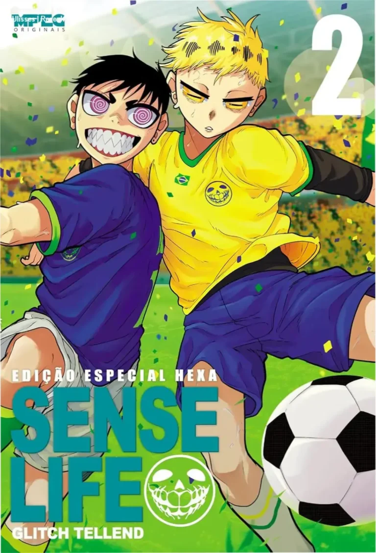 Capa variante especial do Sense Life Volume 2 com arte limitada