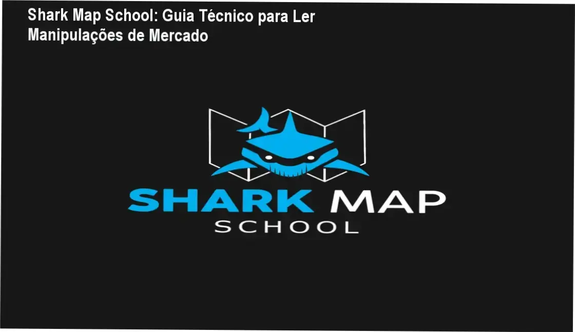 Gráfico de Day Trade exemplificando a aplicação do Método 3M's do Shark Map School