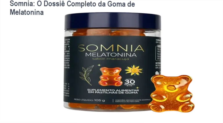 Somnia detalhando a textura da goma de maracujá e sua composição natural