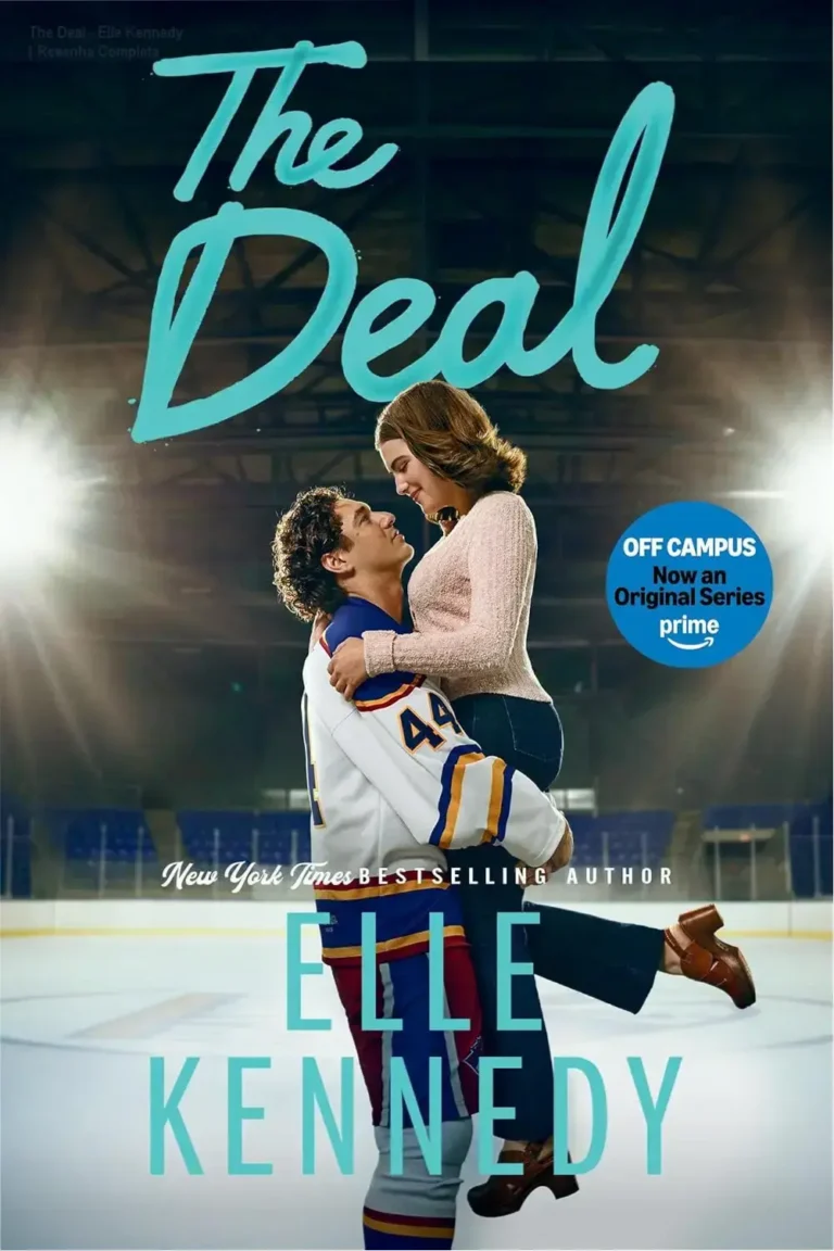 Capa do ebook The Deal de Elle Kennedy, primeiro volume da série Off-Campus, romance new adult best-seller internacional.