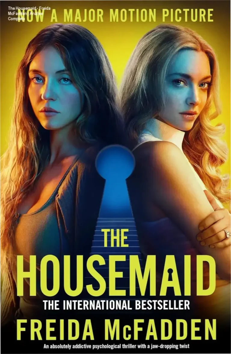 Capa do ebook The Housemaid de Freida McFadden, bestseller de thriller psicológico