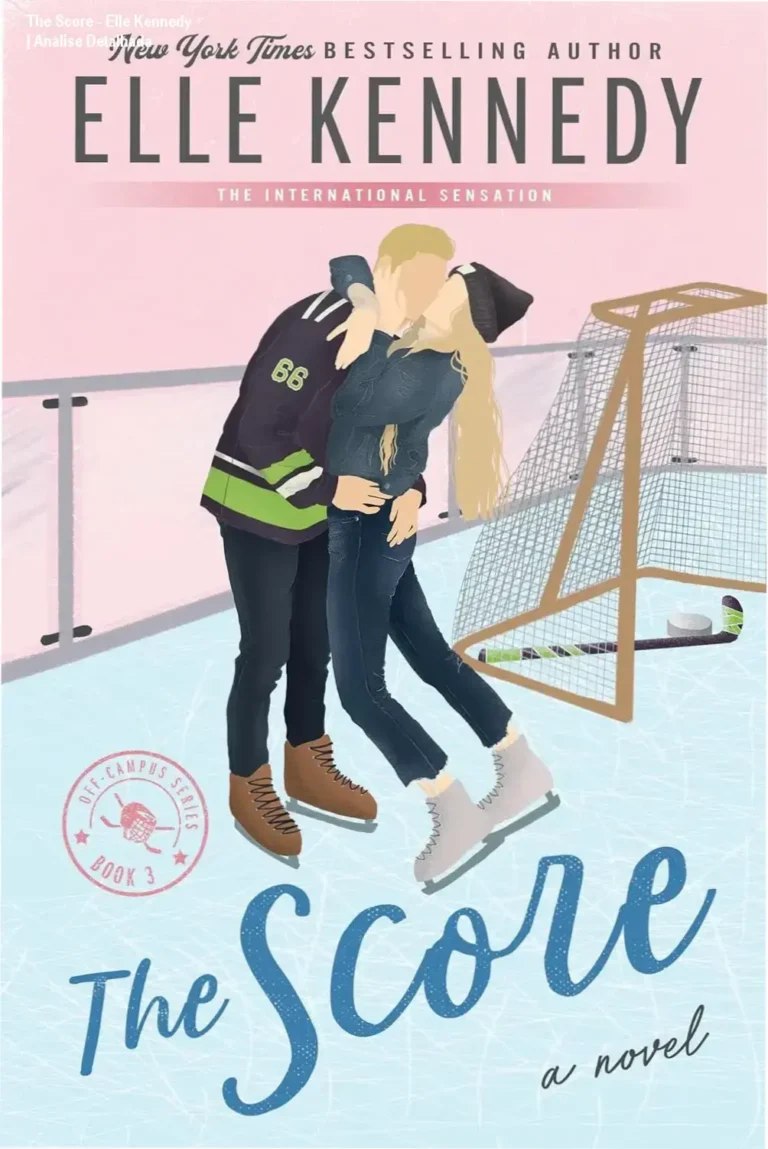 Capa do ebook The Score de Elle Kennedy, terceiro volume da série Off-Campus.