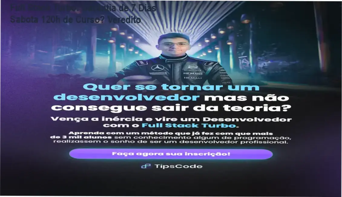 TipsCode Full Stack Turbo Alisson Suassuna bastidores funcionamento visão interna