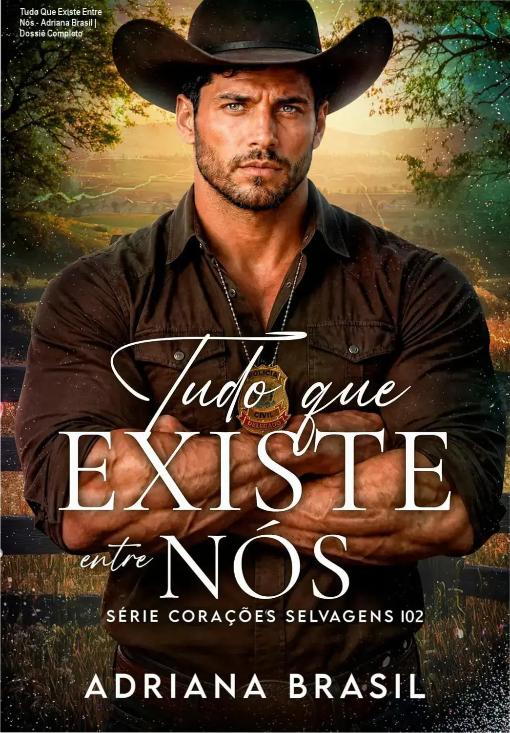 Capa do eBook Tudo Que Existe Entre Nós de Adriana Brasil em dispositivo Kindle