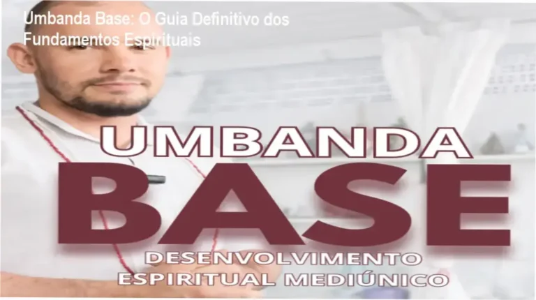 Representação de estudo e fundamentos da Umbanda para desenvolvimento mediúnico consciente