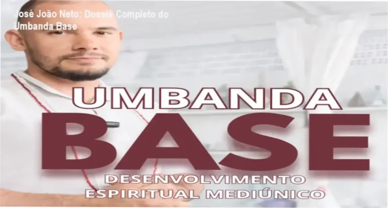 Visão detalhada do curso Umbanda Base de José João Neto por dentro da plataforma Hotmart