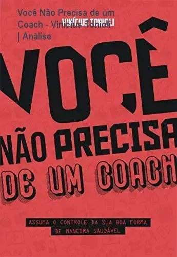 Capa do ebook Você Não Precisa de um Coach de Vinicius Tonioli sobre autonomia fitness