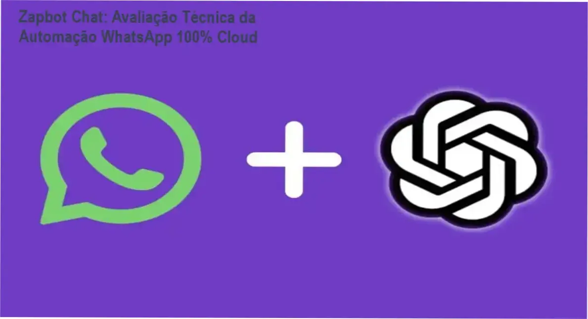 Dashboard do Zapbot Chat exibindo fluxo de automação WhatsApp com integração ChatGPT e simulação de áudio humano