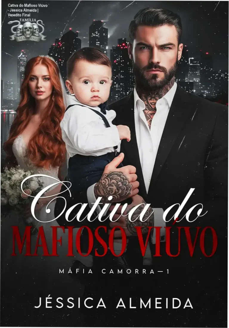 Capa do ebook Cativa do Mafioso Viúvo, romance dark de Jéssica Almeida
