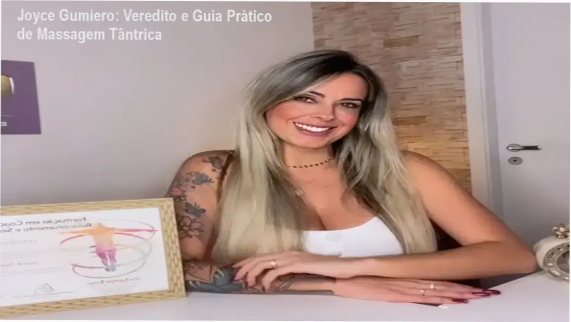 Homem aplicando técnica de massagem tântrica feminina segundo o método de Joyce Gumiero