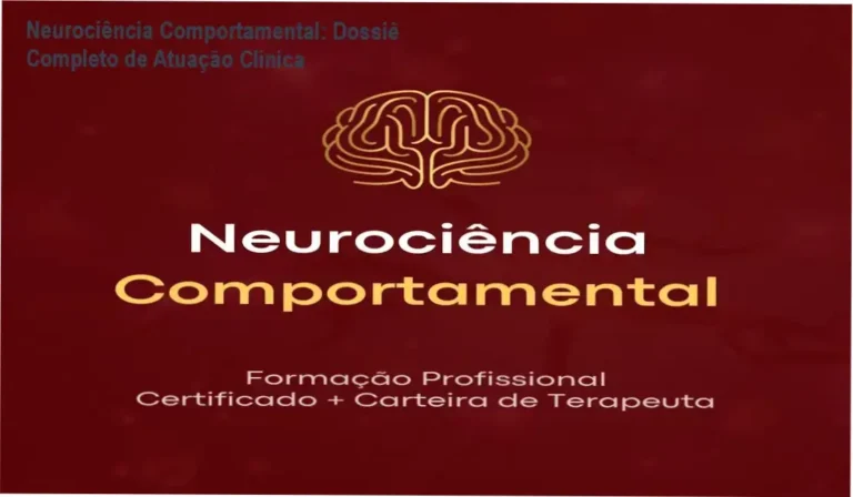 Estudante analisando a estrutura cerebral e comportamental em curso de Neurociência Comportamental