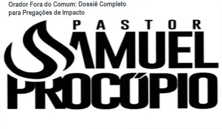 Samuel Procopio apresentando a metodologia de oratória ministerial do curso Orador Fora do Comum