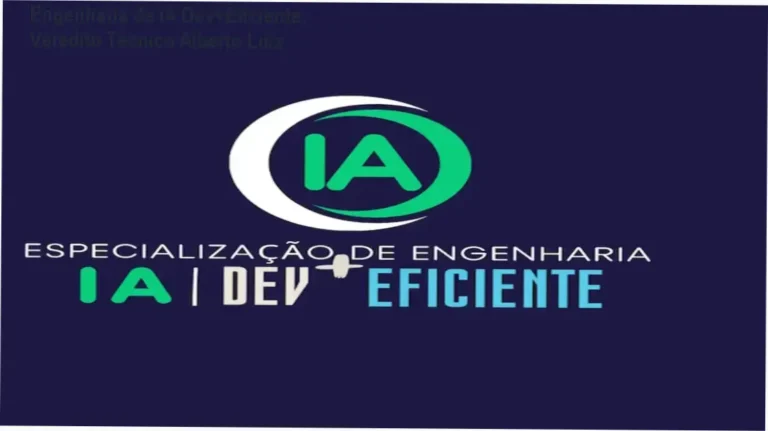 Interface do curso Engenharia de IA Dev+Eficiente de Alberto Luiz focada em RAG e LLMs