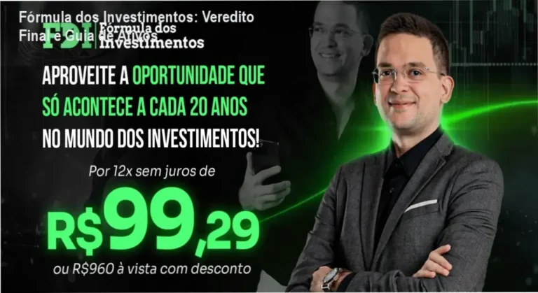 Infográfico demonstrando a diversificação de ativos do método Fórmula dos Investimentos