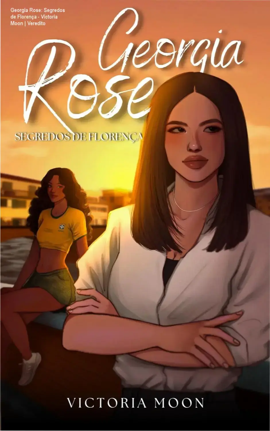 Capa do eBook Georgia Rose: Segredos de Florença de Victoria Moon