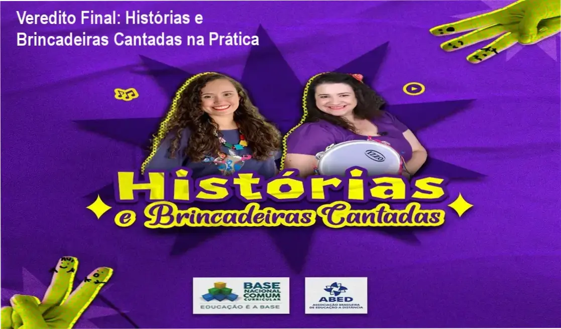 Professora aplicando dinâmicas de musicalização infantil com recursos visuais e instrumentos