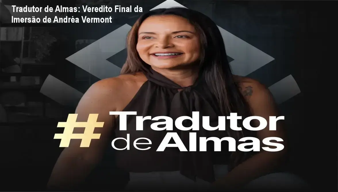 Dra. Andréa Vermont apresentando a metodologia da Imersão Tradutor de Almas para autoconhecimento