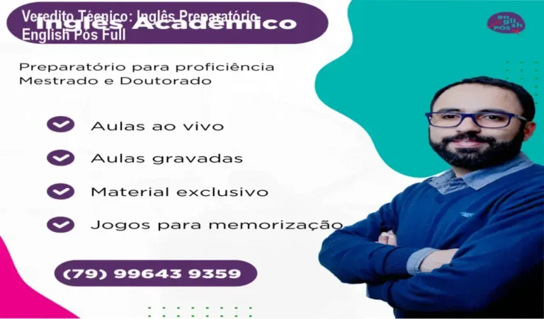 Estudante de pós-graduação utilizando o método de tradução do Inglês Preparatório English Pós