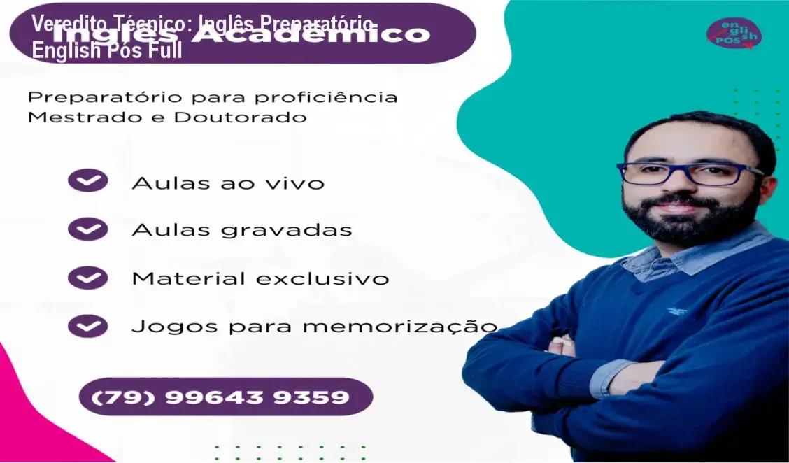 Estudante de pós-graduação utilizando o método de tradução do Inglês Preparatório English Pós