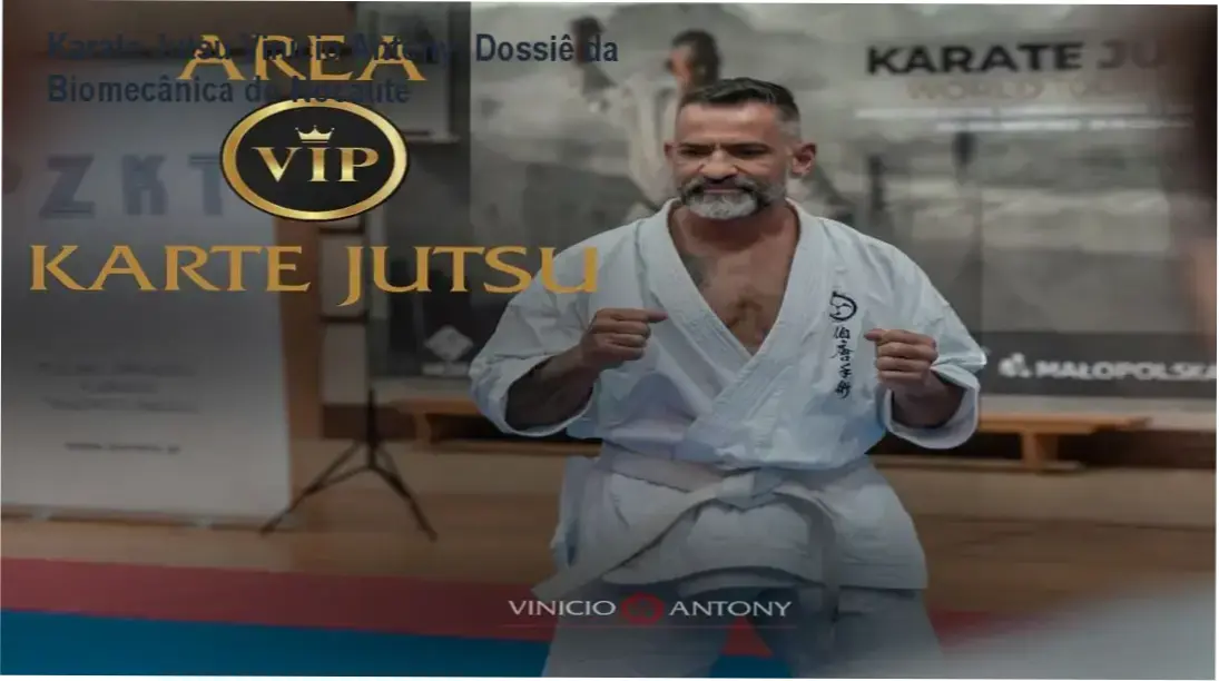 Mestre Vinicio Antony demonstrando a aplicação marcial do Karate Jutsu para combate real