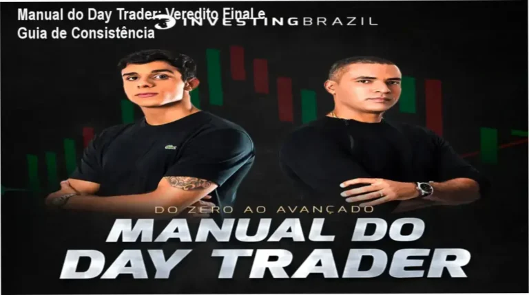 Interface do curso Manual do Day Trader com gráficos de Price Action e Análise Técnica