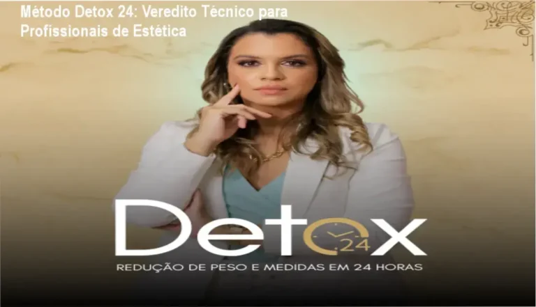 Profissional de estética aplicando protocolo do Método Detox 24 para redução de medidas