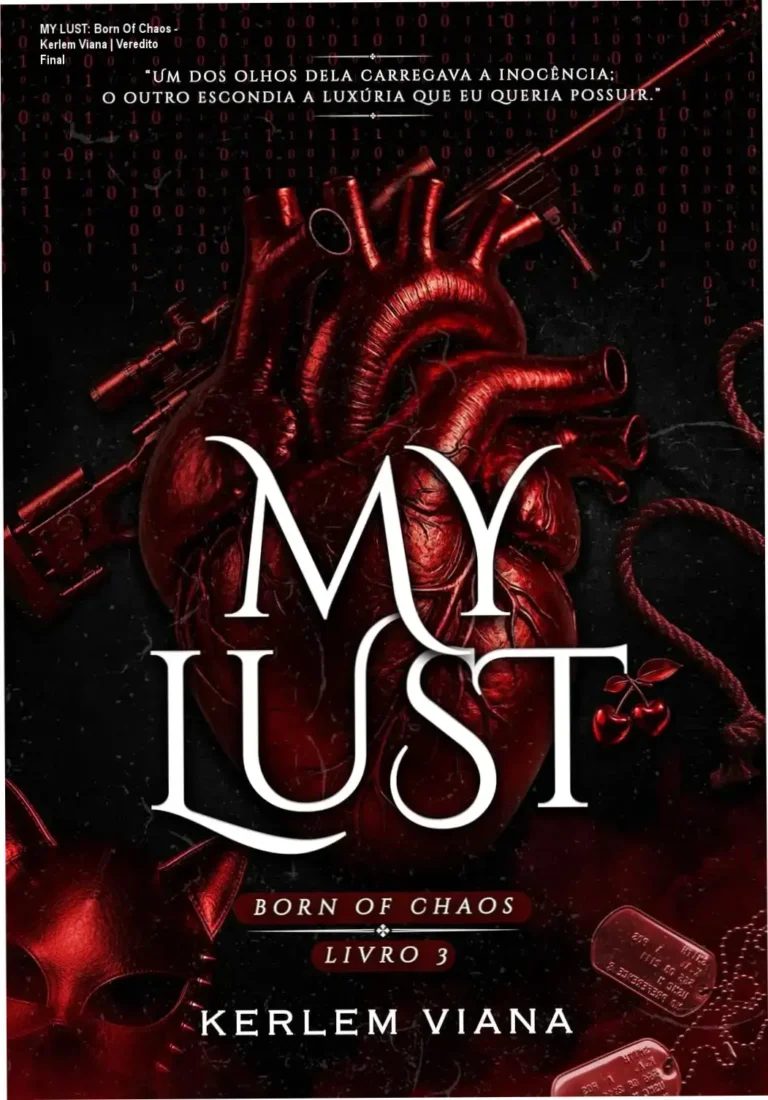 Capa do ebook MY LUST Born Of Chaos de Kerlem Viana destacando romance dark e mafia